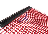 Polyurethan beschichtete Stahldraht-Schirm Mesh For Sieving Hole Size 25mm