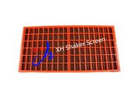 Orange Farbe-SS316 Swaco-Mungo-vibrierender Schirm für Öl und Gasgeräte