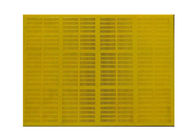 Polyurethankautschuk, der Mesh Screen 20 vibriert | 80 Millimeter Stärke-Gelb-Farbe