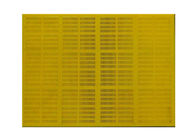 Polyurethankautschuk, der Mesh Screen 20 vibriert | 80 Millimeter Stärke-Gelb-Farbe