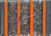 Selbstreinigungs-Maschen-Platte mit Polyurethan-Bändern für Bergbausieb