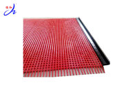 Rote Farbe-PU-Polyurethan-Schirm-Platten für Steinbruch und Minenindustrie