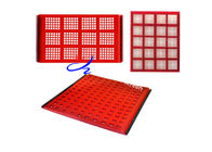 PU-Schirm-Platte für Sand-linearen vibrierenden Trennzeichen-Filter/Sieb-Maschine